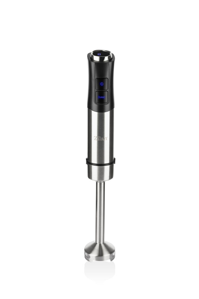 Zln3984 | Dikey El Blender | 1200w 12 Hız | Turbo | Paslanmaz Çelik Bıçaklar