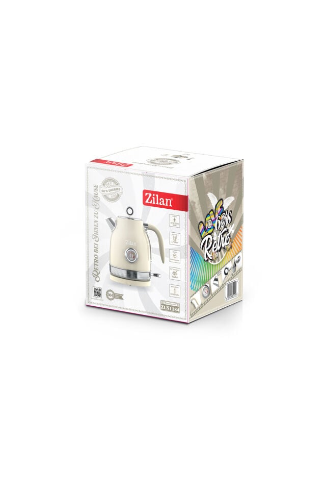 ZLN1184 Retro Su Isıtıcısı | 1,7 L. | Kattle | 2200W