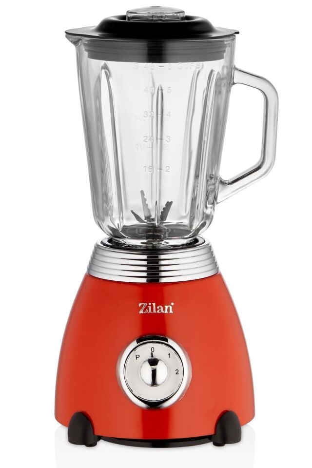 ZLN7057 Retro Stand Blender | 1,5 L | 500 W | Kırmızı Retro Şıklığı