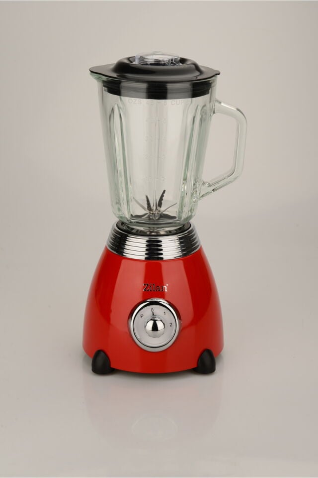 ZLN7057 Retro Stand Blender | 1,5 L | 500 W | Kırmızı Retro Şıklığı