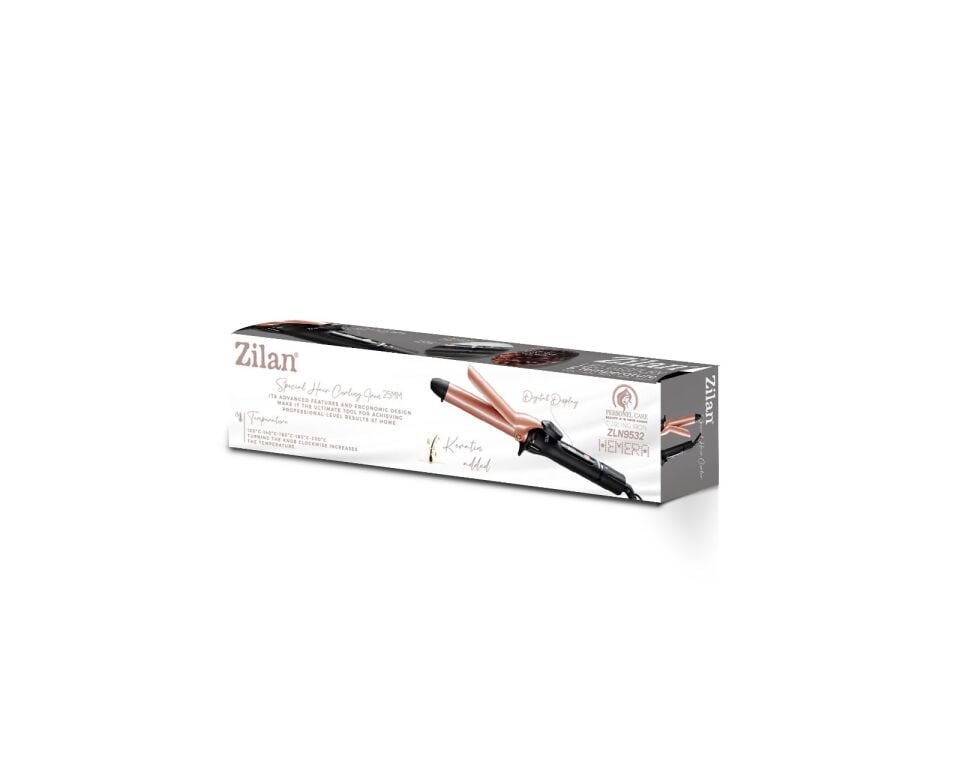 ZLN9532 Hemera Pro Saç Maşası Saç Şekillendirici | 200°C | Dijital Ekran | Çapı 25mm.