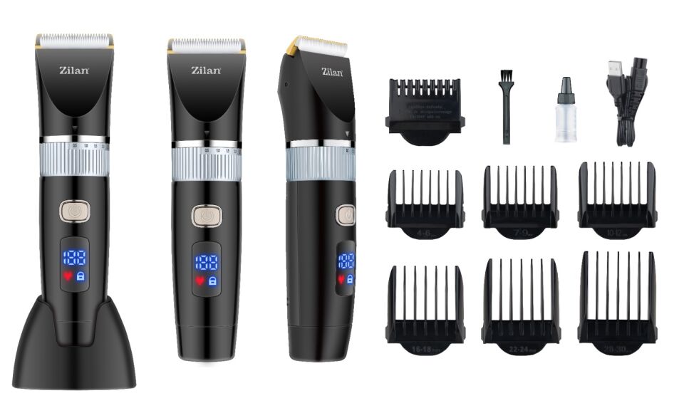 Zln8931 | Saç Sakal Vücut Tıraş Makinesi | Pietas – Ipx5 Su Geçirmez | Hızlı Şarj | Led