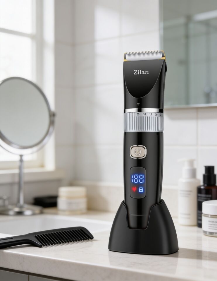 Zln8931 | Saç Sakal Vücut Tıraş Makinesi | Pietas – Ipx5 Su Geçirmez | Hızlı Şarj | Led