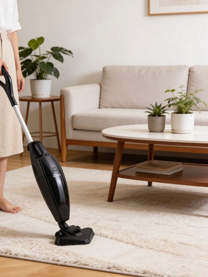 Zilan ZLN1235 2’si 1 Arada Elektrikli Dik Süpürge 800W Siyah