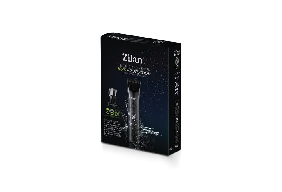 ZLN8771  Saç Sakal Vücut 3'ü 1 Led Tıraş Makinesi | Hades – Ipx6 Su Geçirmez | Hızlı Şarj