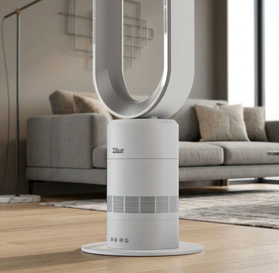 Zilan ZLN2426 Pervanesiz Kule Tipi Fan | Sessiz | Dokunmatik | Uzaktan kumanda