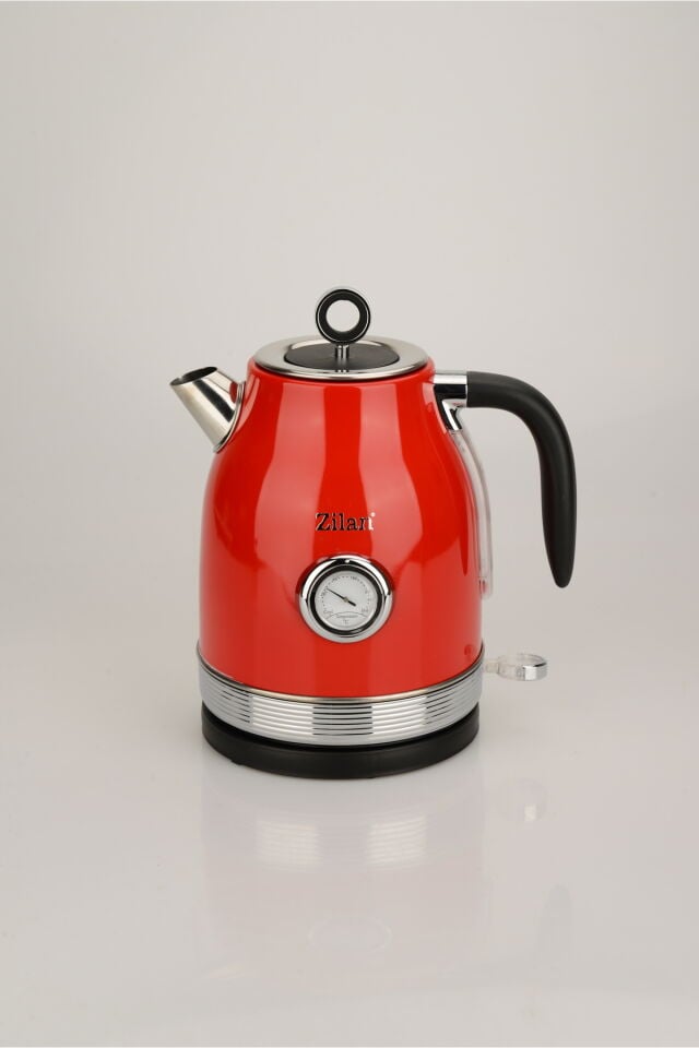 ZLN7033  Retro Su Isıtıcısı | 1,7L | Katlle | 2200W |  Kırmızı Retro Tasarım