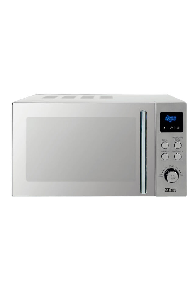 Zln1238 | Dijital Mikrodalga Fırın | 20l | 700w | 6 Kademeli | Buz Çözme | Paslanmaz Çelik