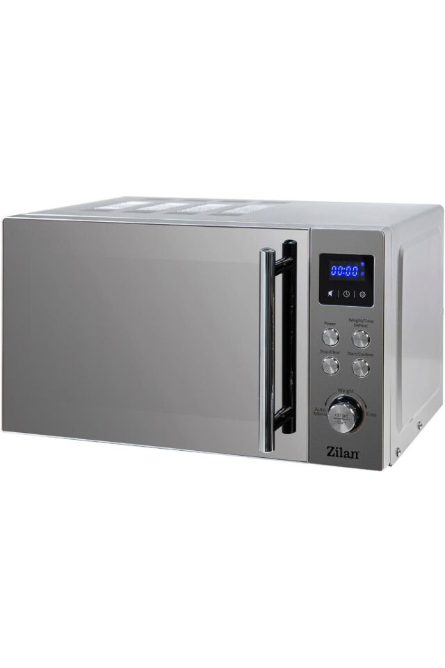 Zln1238 | Dijital Mikrodalga Fırın | 20l | 700w | 6 Kademeli | Buz Çözme | Paslanmaz Çelik