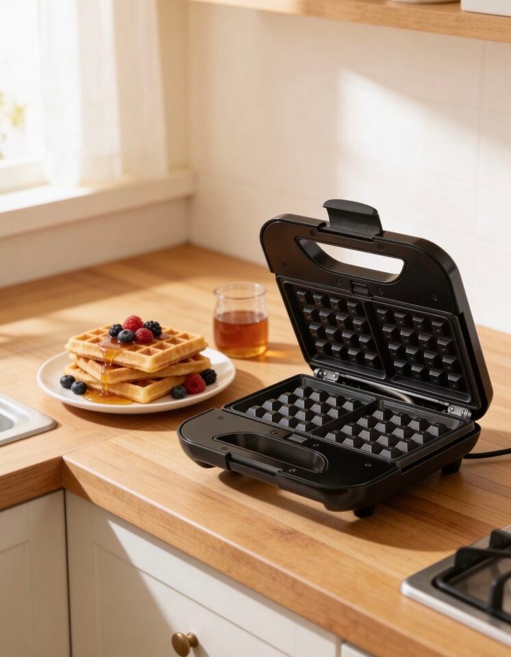 ZLN4704 3'ü 1 Arada Waffle & Tost Makinesi 800 W | Inox | Değiştirilebilir Plaka