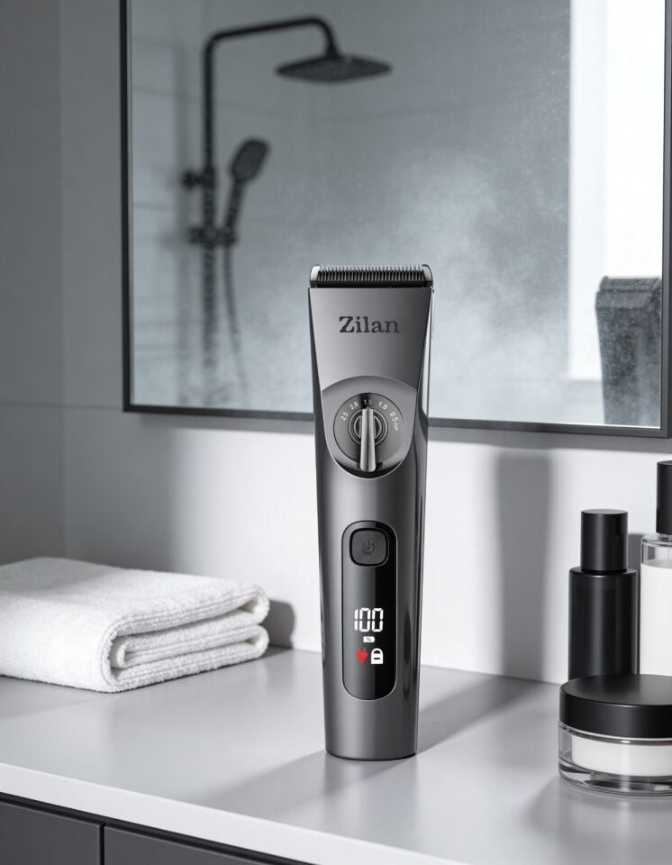 ZLN8702  Saç Sakal Vücut 8'in 1 Tıraş Makinesi | Ares | Ipx6 Su Geçirmez | Hızlı Şarj | Led