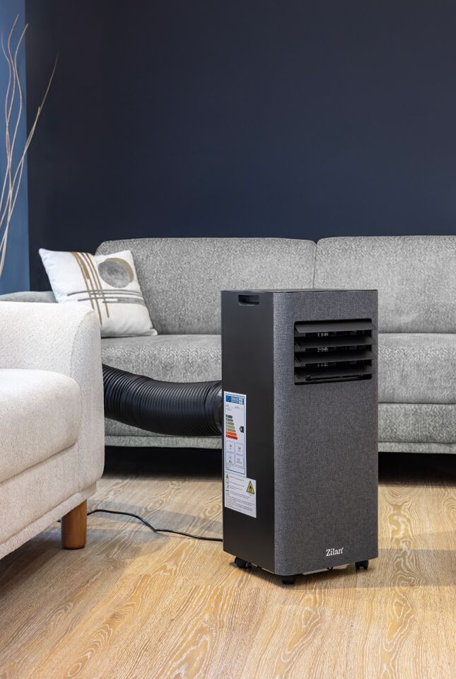 Zilan ZLN2617 Mobil Klima Taşınabilir & Kumandalı | 9000 BTU | 3'in 1 Soğutma Isıtma Nem Alma