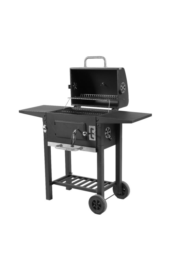 ZLN3584 Kömürlü Mangal & Barbekü Pazlanmaz Çelik, Kademeli Isı, Taşınabilir