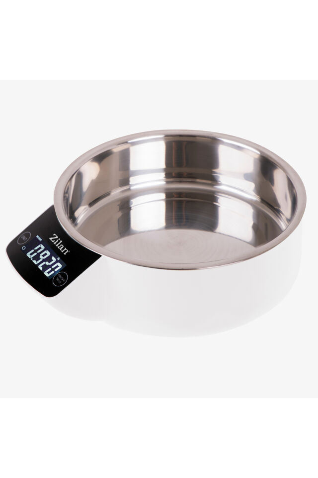 ZLN2977 Dijital Mutfak Tartısı | Kaseli | 5 kg | 1 gr Hassasiyet | LCD | Paslanmaz Çelik