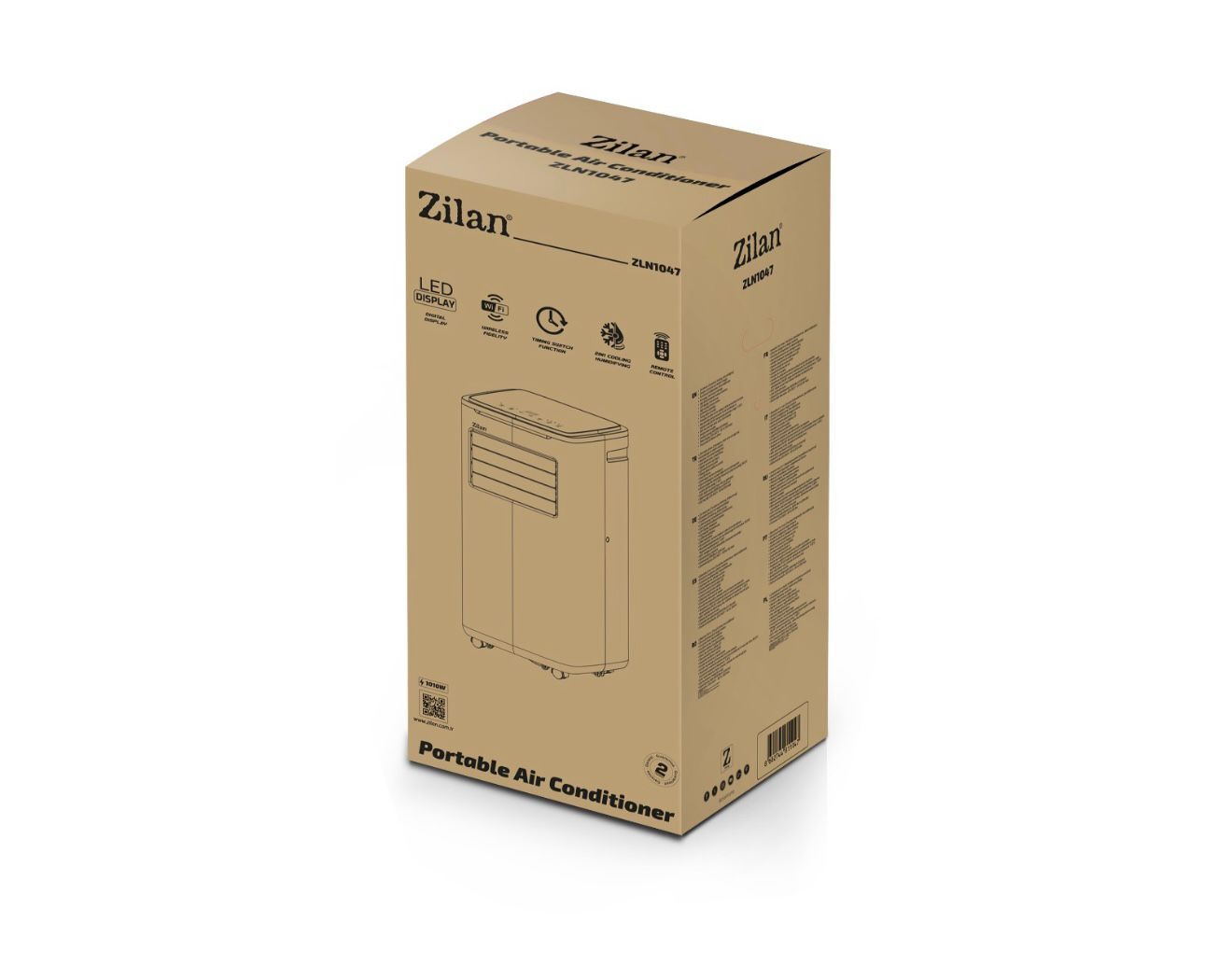 ZLN1047 Portatif Klima