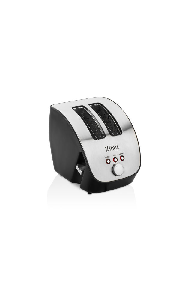 Zln2690 | Ekmek Kızartma Makinesi | 2 Geniş Dilim | 6 Kademeli | Yeniden Isıtma | Buz Çözme| 1000w