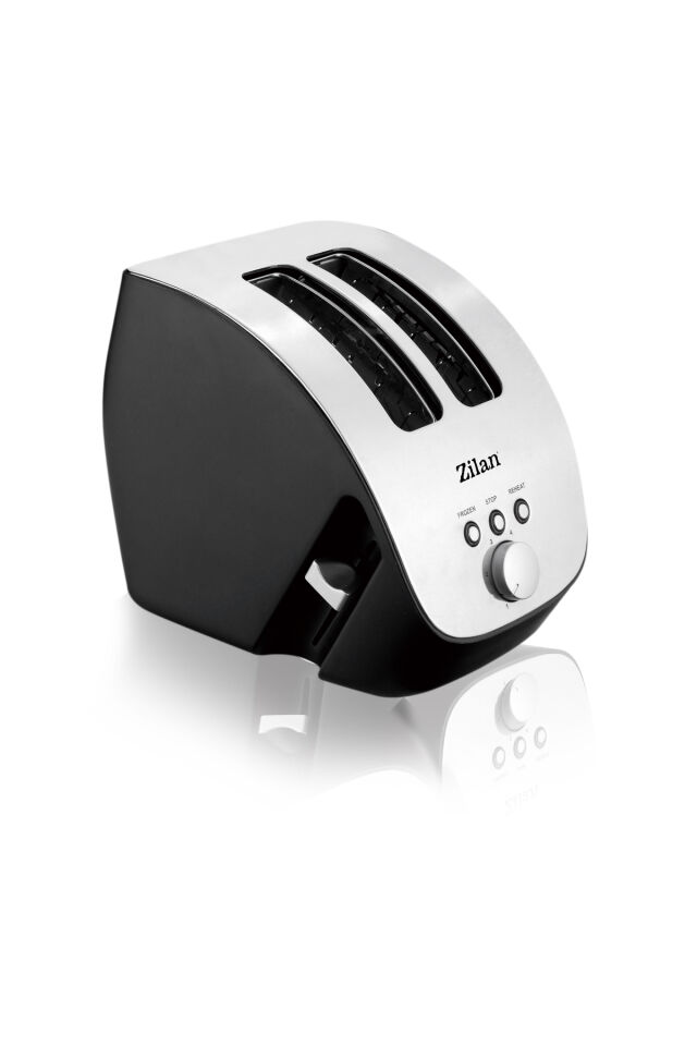 Zln2690 | Ekmek Kızartma Makinesi | 2 Geniş Dilim | 6 Kademeli | Yeniden Isıtma | Buz Çözme| 1000w