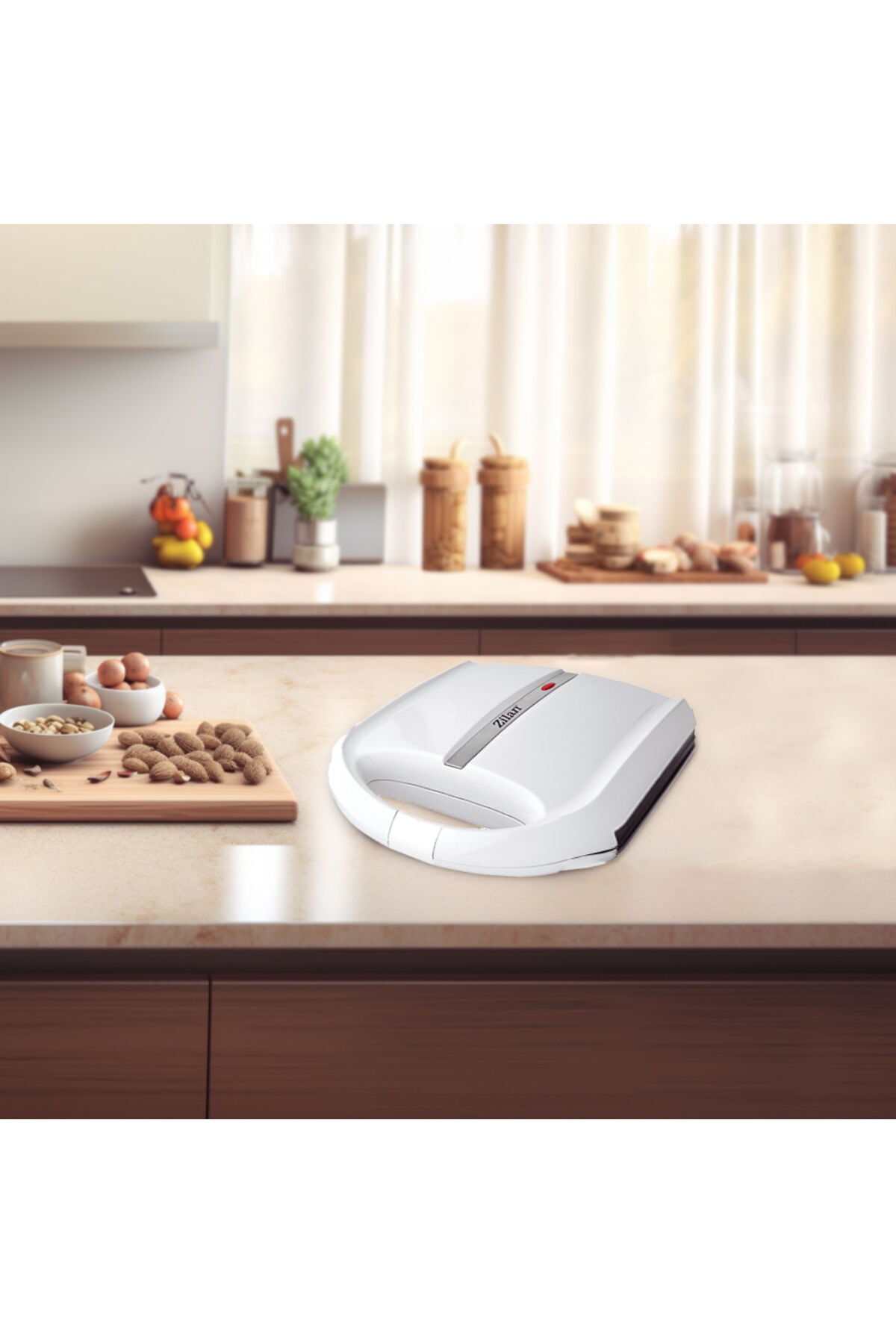ZLN2809 Ceviz Kurabiye Yapma Makinesi | Nut Maker | Hızlı ve Lezzetli Doğal Kurabiyeler | Beyaz