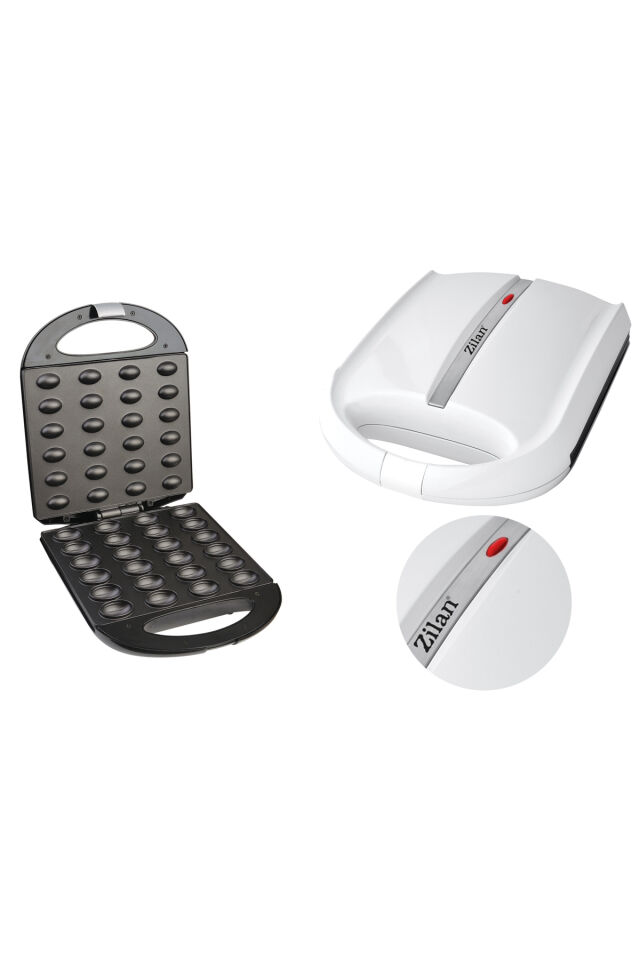 ZLN2809 Ceviz Kurabiye Yapma Makinesi | Nut Maker | Hızlı ve Lezzetli Doğal Kurabiyeler | Beyaz