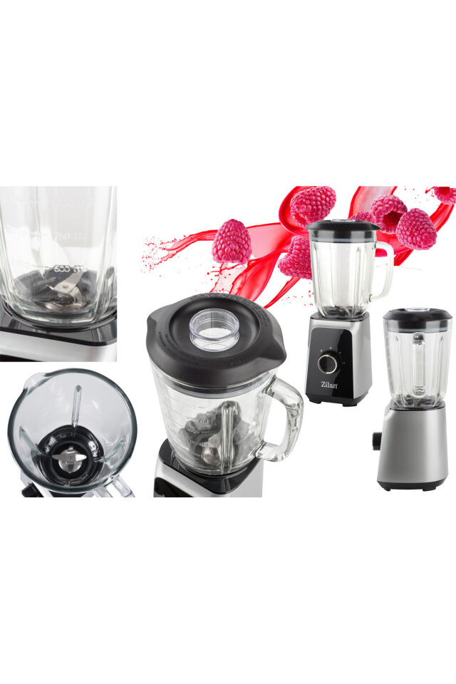 Zln3925 | Stand Blender | 1.5l Cam Hazne | 1000w | 2 Hız Ayarı | Pulse Fonksiyonu | Buz Kırma