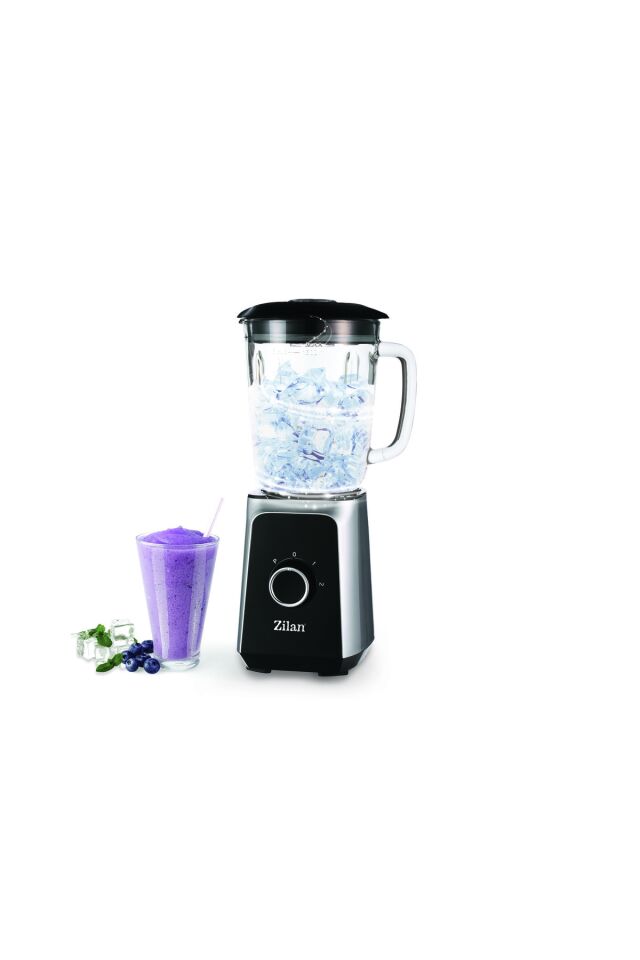 Zln3925 | Stand Blender | 1.5l Cam Hazne | 1000w | 2 Hız Ayarı | Pulse Fonksiyonu | Buz Kırma